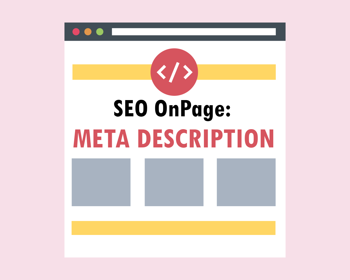Suchmaschinenoptimierung (SEO) OnPage: Meta Description 